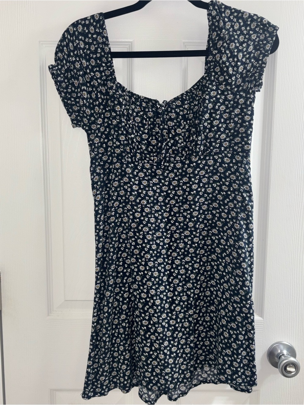 Women’s Navy blue Floral Sun Dress